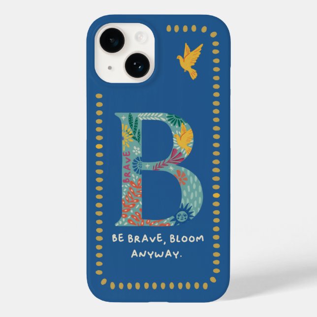 B Monogram iPhone Case (Rückseite)
