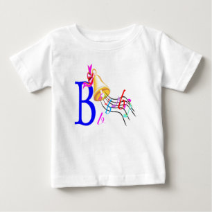 B - Monogramm-Sammlung Baby T-shirt