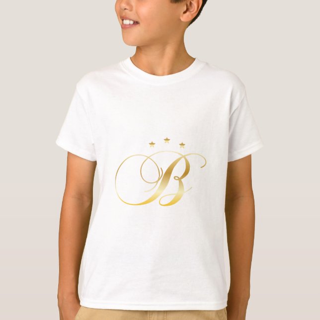 B-Monogramm T-Shirt (Vorderseite)