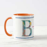 B Monogramm-Tasse