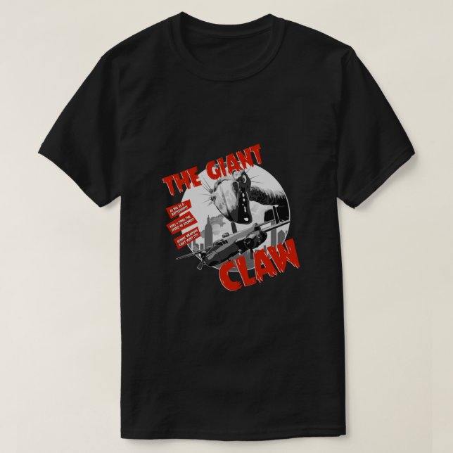 B-Movie Monsters - The Giant Claw Classic  T-Shirt (Design vorne)