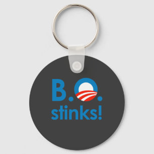 B.O. Stinks / Anti-Obama Schlüsselanhänger