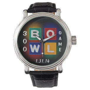 B O W L 300 Perfect Game Armbanduhr