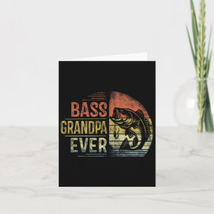 B Opa je Fisch Geschenke Opa Geburtstagsfeier Karte