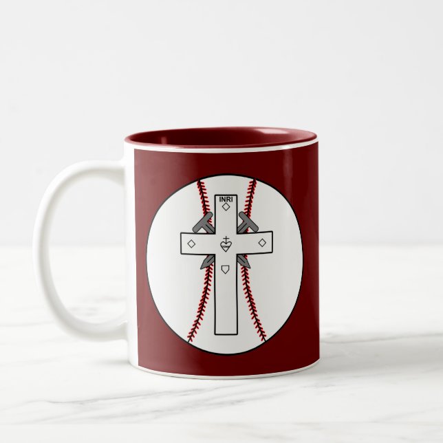 B-Saintly-Tasse Zweifarbige Tasse (Links)