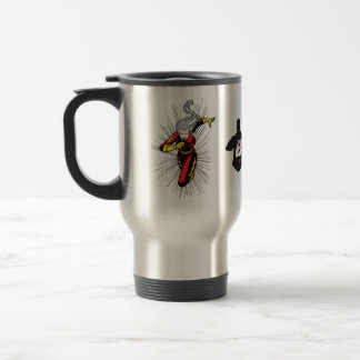 B-Sichere Comic-Reise-Tasse Reisebecher
