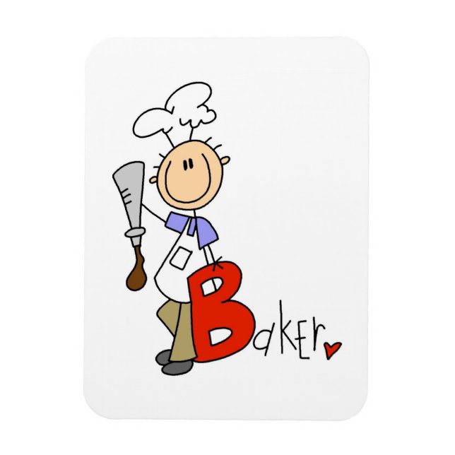 B steht für Bäcker Magnet (Vertikal)