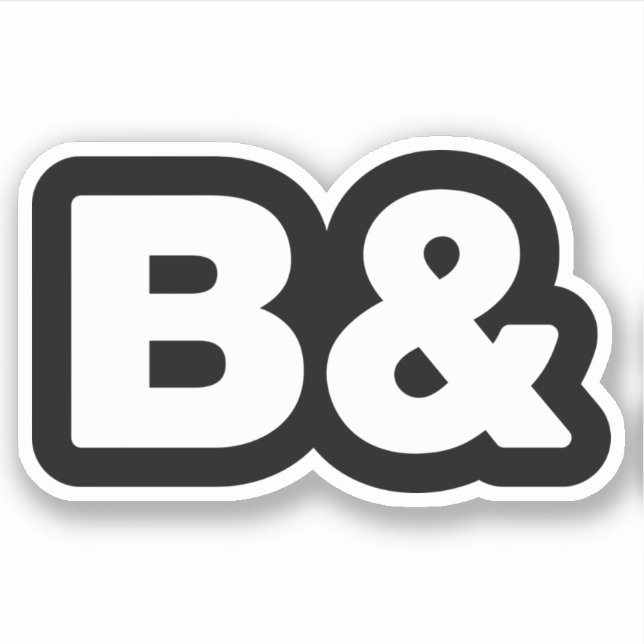 B& STICKER (Vorderseite)