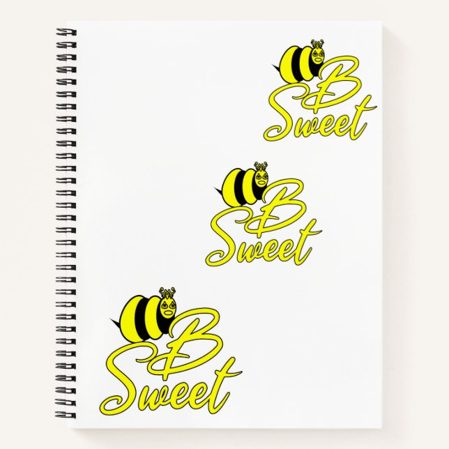 B Sweet Collection Notizbuch (Vorderseite)