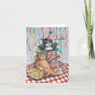 B &T #1 Birthday Invite Note Einladung