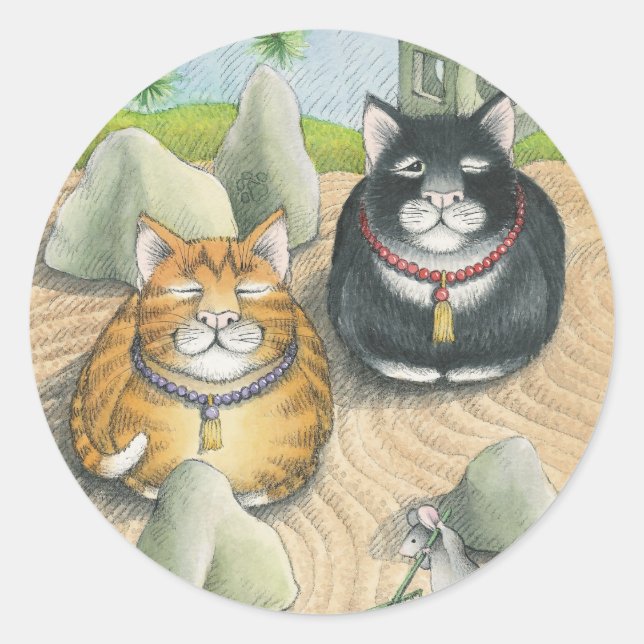 B & T #45 Meditation Stickers (Vorderseite)