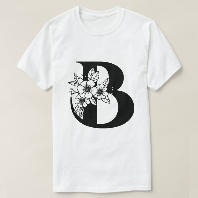 B T-Shirt (Design vorne)