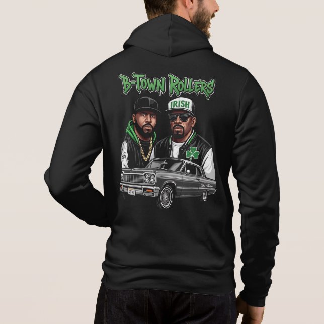 B-Town Rollers Hoodie (Rückseite)