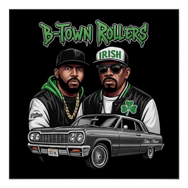 B-Town Rollers Poster (Vorderseite)