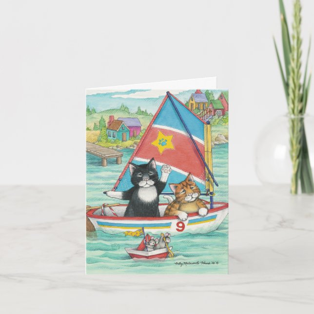 B u. T #30 danken Ihnen zu merken Dankeskarte (Vorderseite)