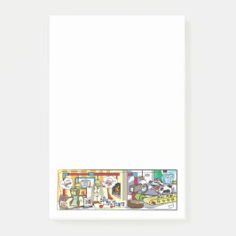 B und BookMarkSally "das Datum waren aus… " Post-it Klebezettel