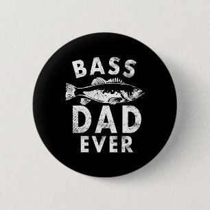 B Vater je Fischerei Geschenke Vater Vatertag Button