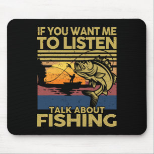 B Vater, wenn Sie mir Gewollt haben, über Fischere Mousepad