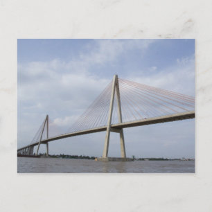 B. Vietnam, Ho Chi Minh City alias Saigon). Delta Postkarte