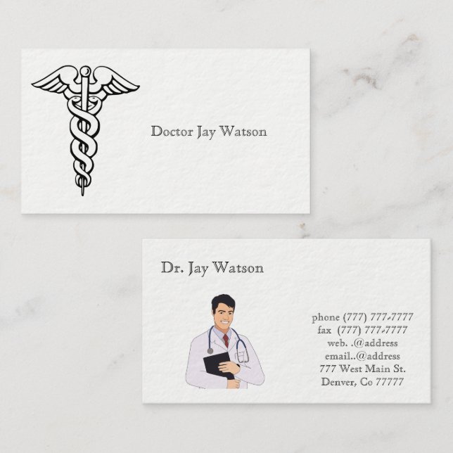 B-Visitenkarte des Bestimmungsorts Visitenkarte (Vorne/Hinten)