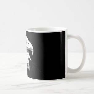B&W American Bald Eagle Tasse