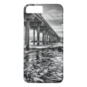 B&W-Anlegesteg im Morgengrauen, Kalifornien Case-Mate iPhone Hülle