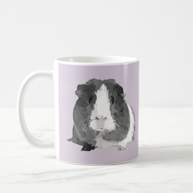 B&W "Betty" Meerschweinchen-Tasse Kaffeetasse (Links)