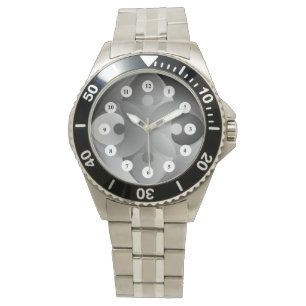 B/W Bilanz (klassische Seite) von Kenneth Yoncich Armbanduhr