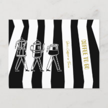 B & W drei Kaffeemaschinen gestreifter Kaffee