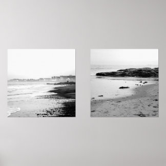 B/W Fotografie Hampton Beach, NH Bilderwand Sets