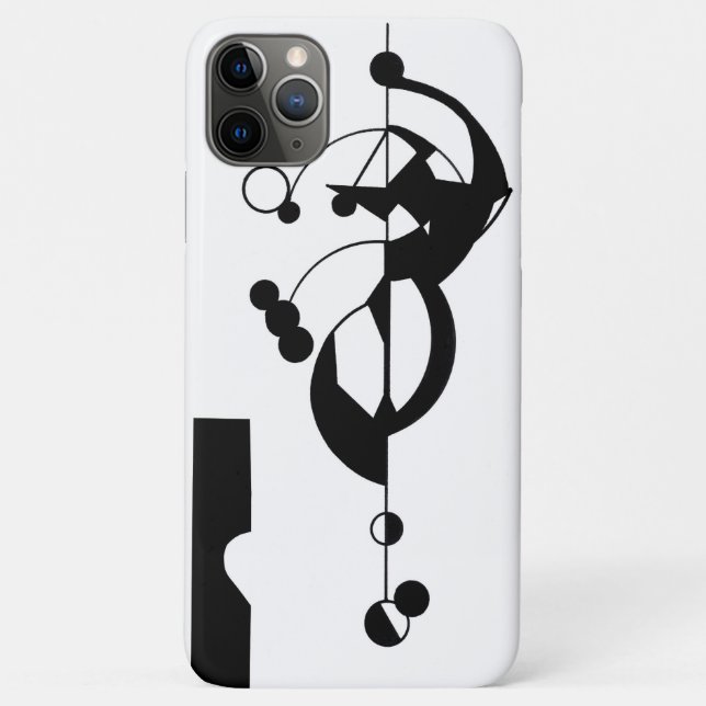 B&W Geo Design iPhone 11 Pro Max Fall Case-Mate iPhone Hülle (Rückseite)
