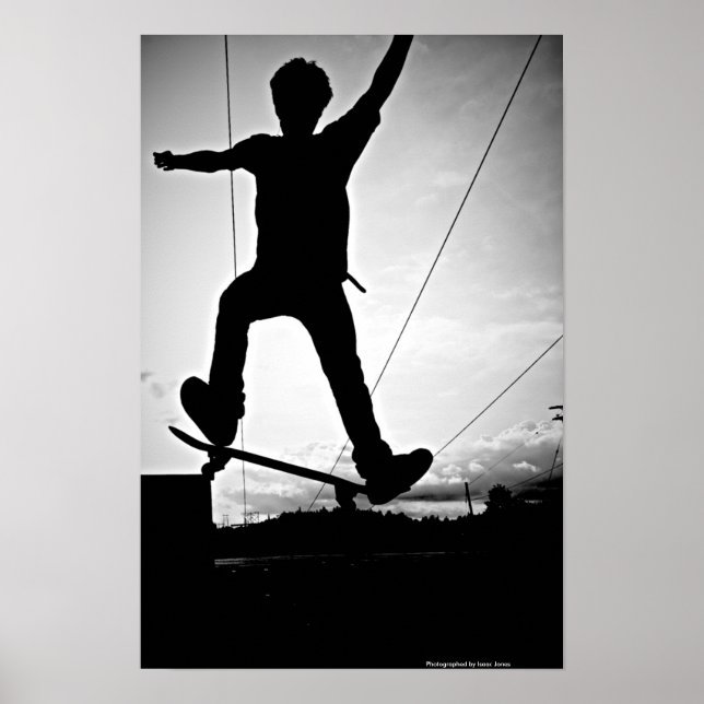 B&W Grind Poster (Vorne)
