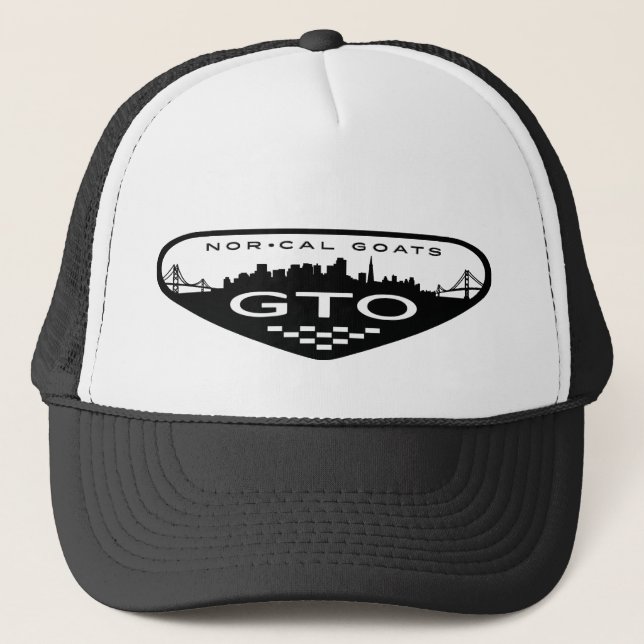B&W GTO Hut Truckerkappe (Vorderseite)