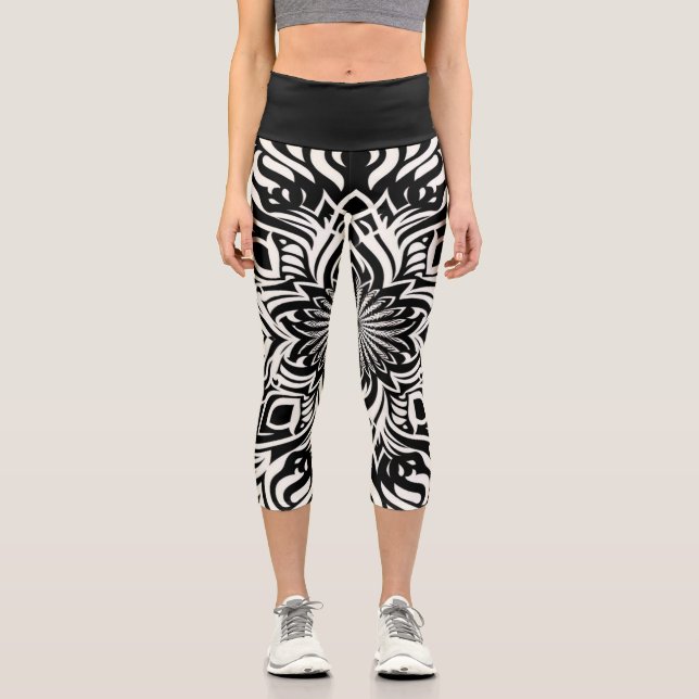 B&W Harmony Capri Leggings (Vorderseite)