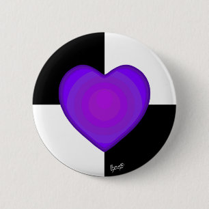B&W Lila Hearbeating Button