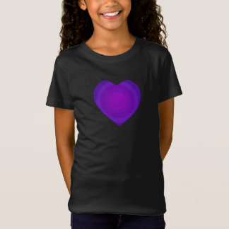 B&W Lila Hearbeating T-Shirt