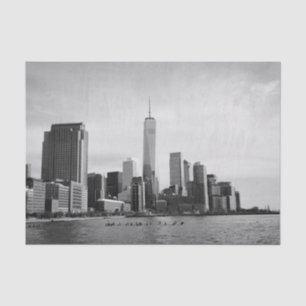 B&W Manhattan Seidenpapier