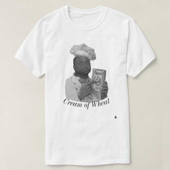 B&W 'Manny, Lord Cream of Wheat' T - Shirt (Design vorne)