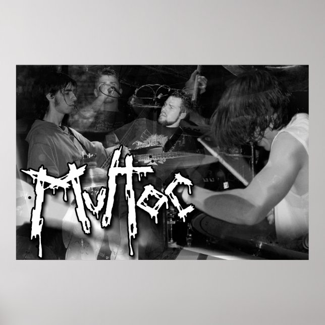 B&W Multoc Poster (Vorne)