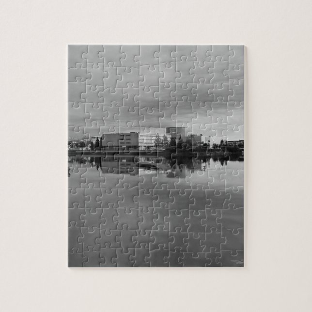 B&W Oulu 2 Puzzle (Vertikal)