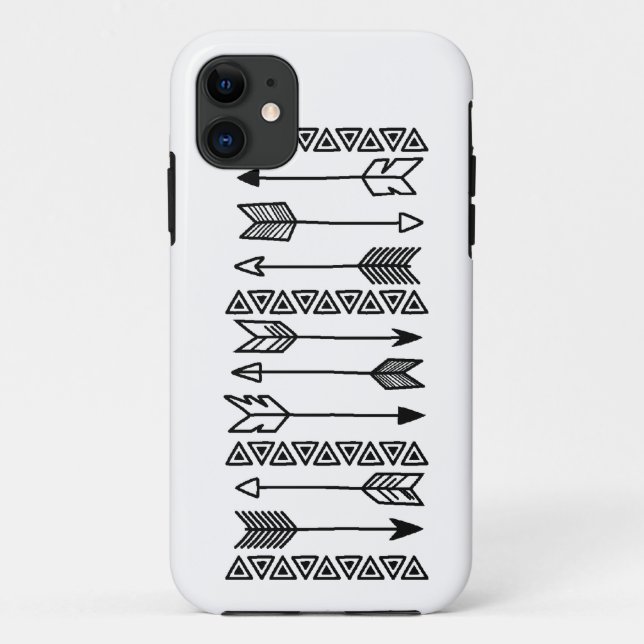 B&W Pfeile iPhone 5 Fall Case-Mate iPhone Hülle (Rückseite)