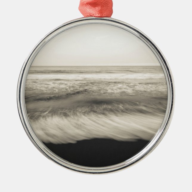 B&W sacape, Hawaii Silbernes Ornament (Vorne)