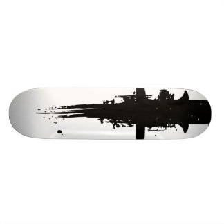 B&W SKATEBOARD