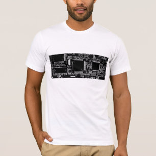 B&W T - Shirt weiß