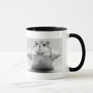 B&W Tassen-HamsterWeightlifter Tasse