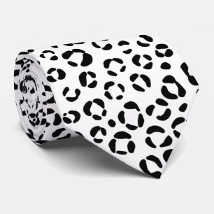 B&W Tierdruck Krawatte
