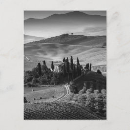 B&W Toskana Postkarte
