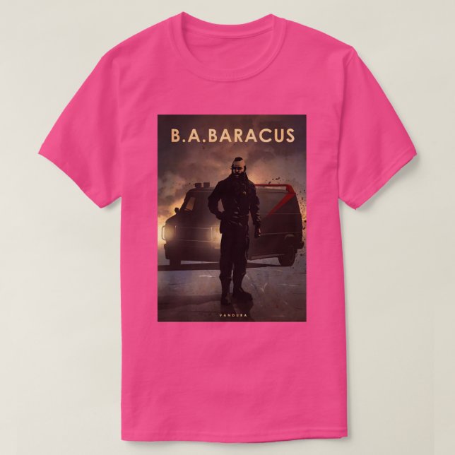 BA Baracus GMC Vandura Legends T-Shirt (Design vorne)