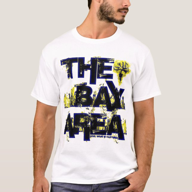 BA Grunge City (Goldenes Gelb) T-Shirt (Vorderseite)
