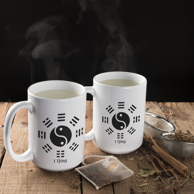 Ba Gua, acht Trigramm, Yin Yang anpassbar Tasse (Von Creator hochgeladen)